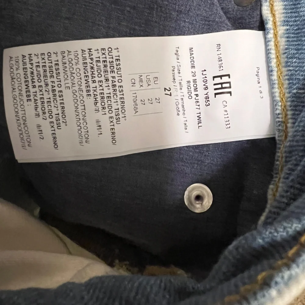 Bleached Jeans - Picture 3 of 3
